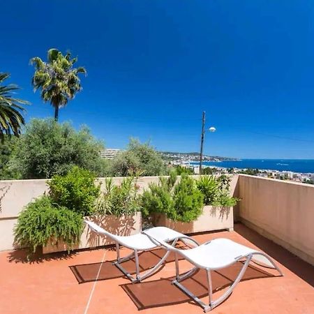 Relaxing Place With Wonderful View...Calme Avec Vue Magnifique Sur La Baie Des Anges, Mais En Campagne A 12 Minutes De La Promenade Des Anglais Nizza Kültér fotó